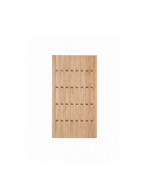 do-ma Japanese Slat Wood Wall Panel Hanger [Exclusive]