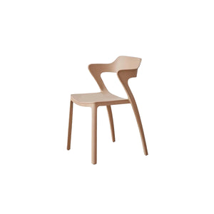 Mingdian One-Piece Recycled PP Dining Chair