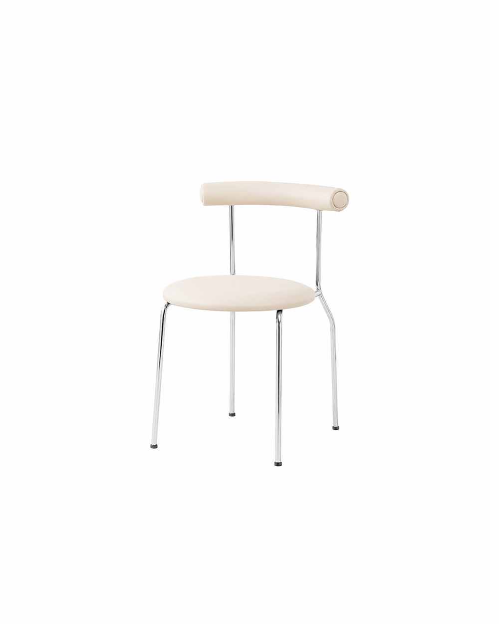 Nordic Minimalistic Low Profile Metal Frame Chair