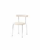 Nordic Minimalistic Low Profile Metal Frame Chair