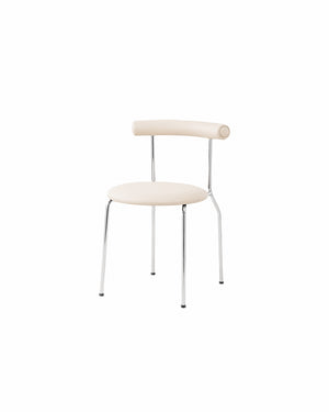 Nordic Minimalistic Low Profile Metal Frame Chair
