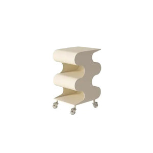 Modü Wavy Side Table Sculptural Storage Table
