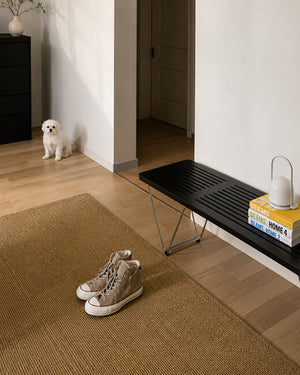 do-ma Scandinavian Pine Wood Slat Bench