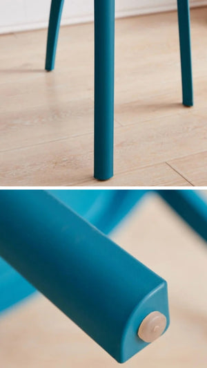 Mingdian One-Piece Recycled PP Dining Chair