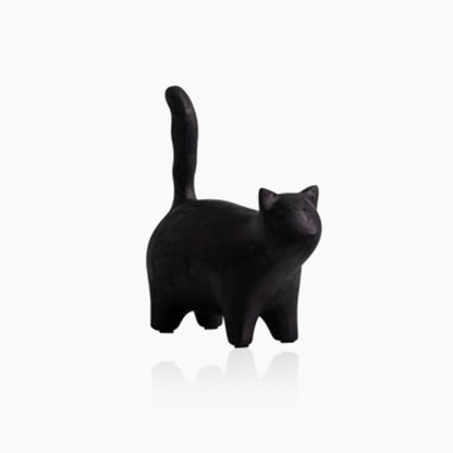 Minimalistic Sitting Cat Sculpture