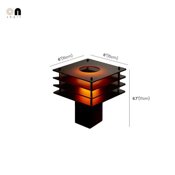 de homê Layered Acrylic Table Lamp