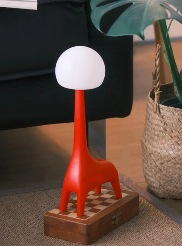 Reindeer Color Portable Speaker Table Lamp