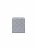 XIWO Metallic Tile Mosaic Cube Side Table