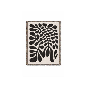 Retro Vine Shape Throw Blanket