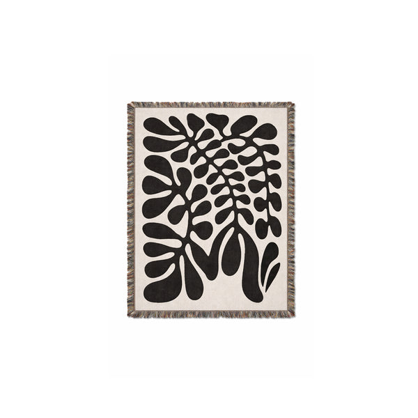 Retro Vine Shape Throw Blanket