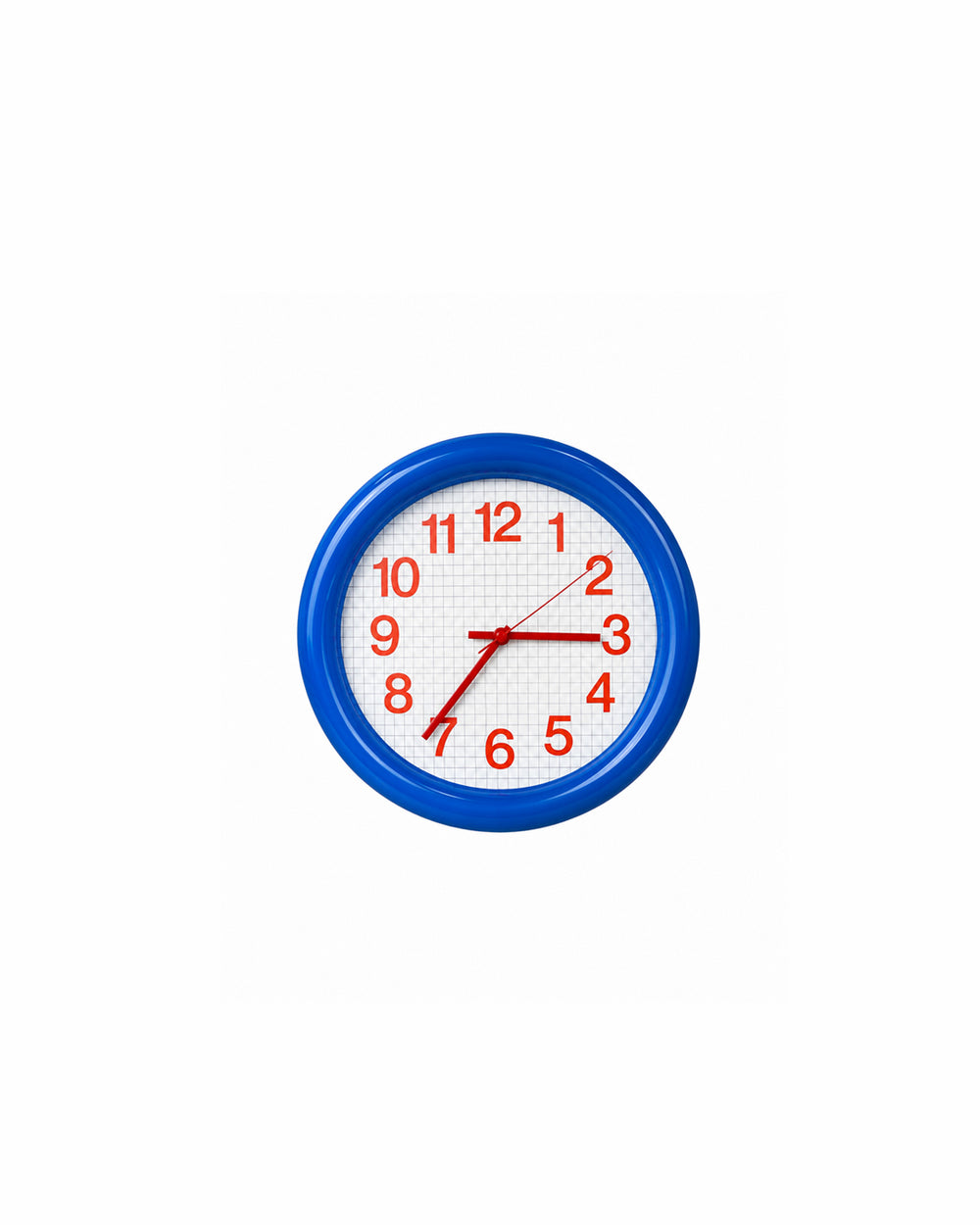 Modü Round Grid Wall Clock