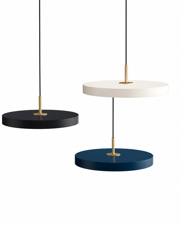 Carl Lighting Round Plate Remote Control Pendant Ceiling Light