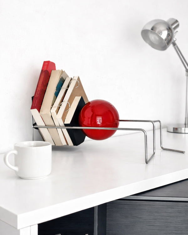 MCM Sphere Tubular Frame Book Holder