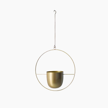 Swinging Chain Metal Hanging Flower Pot