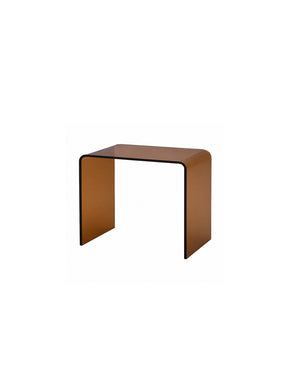 de homê Acrylic Transparent Glass Multi-Purpose Side Table