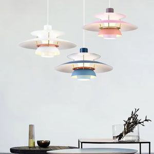Danish Design Color Umbrella Ceiling Fixture