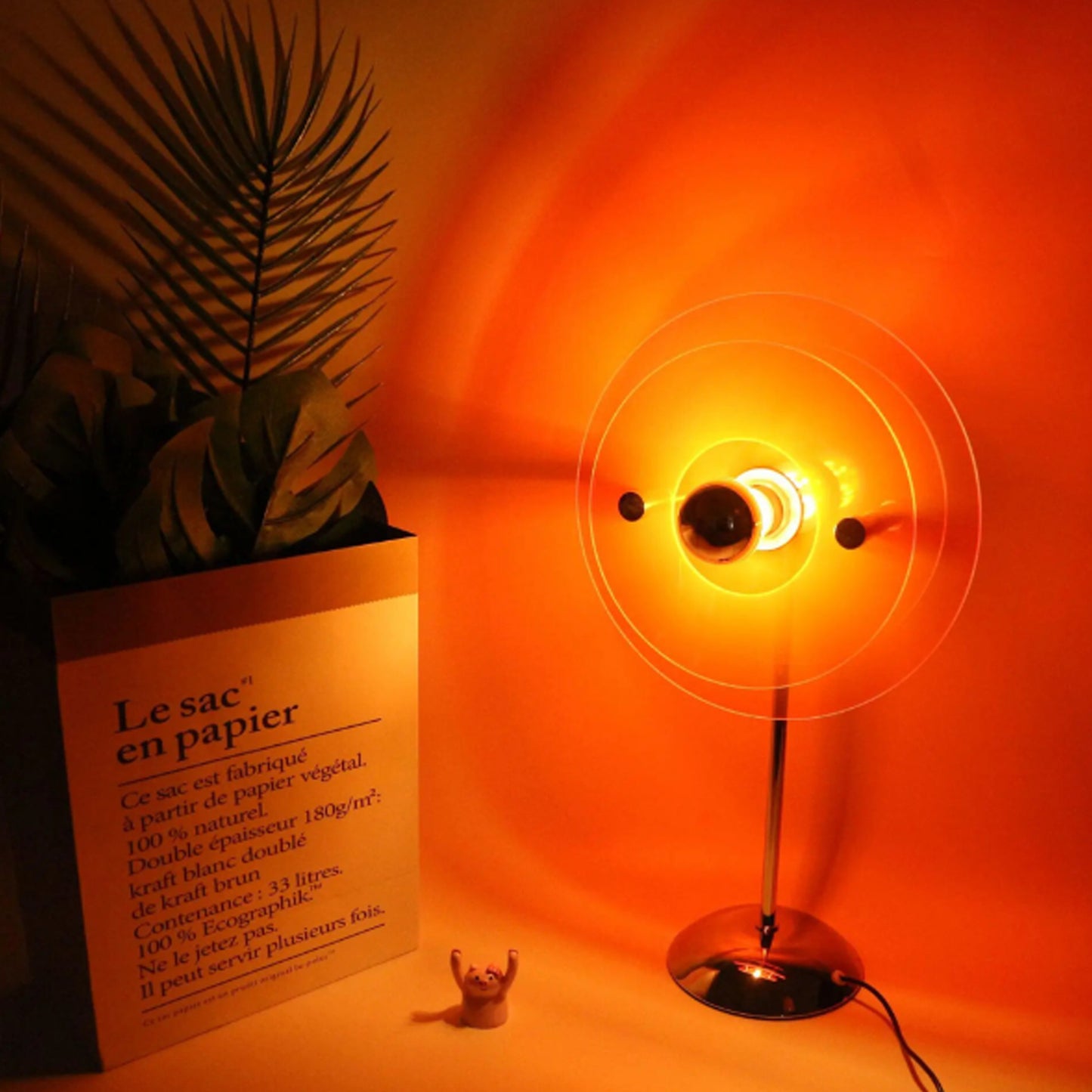 Bauhaus Acrylic Ambience Sunset Table Lamp