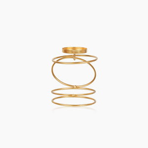 Coil Metal Candle Holders