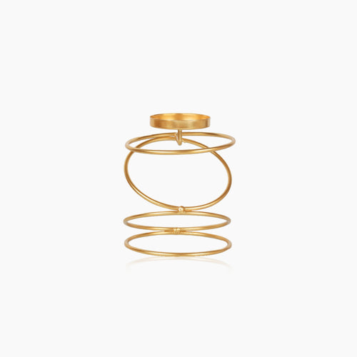 Coil Metal Candle Holders