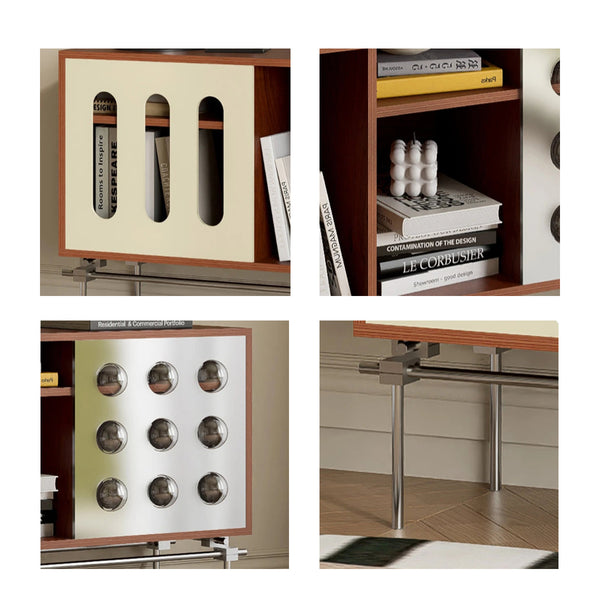 Bauhaus Arc Sideboard MCM Statement Cabinet