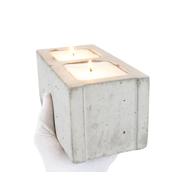 Caos Motē Mini Cinderblock Candle