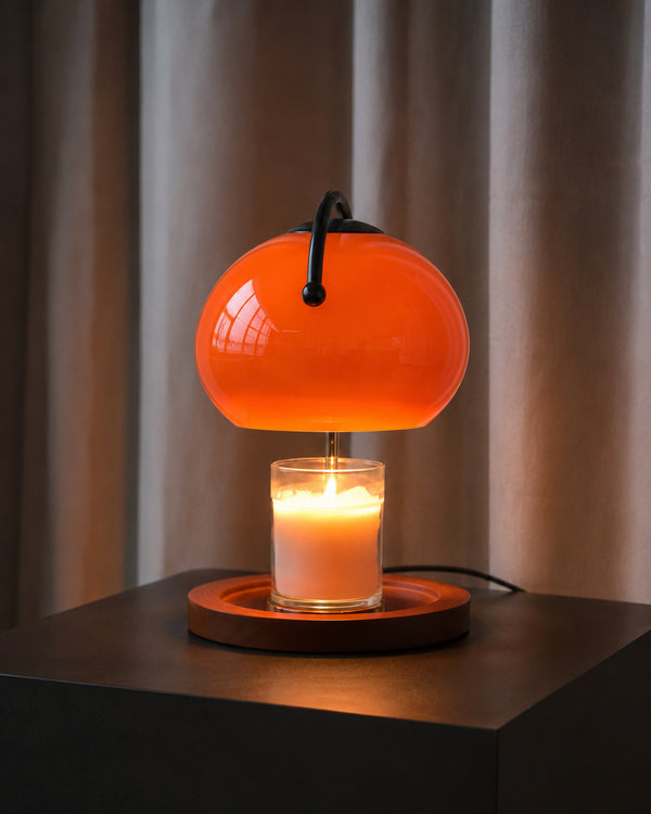Retro Glass Dimmable Candle Warmer Lamp