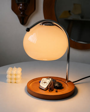Retro Glass Dimmable Candle Warmer Lamp
