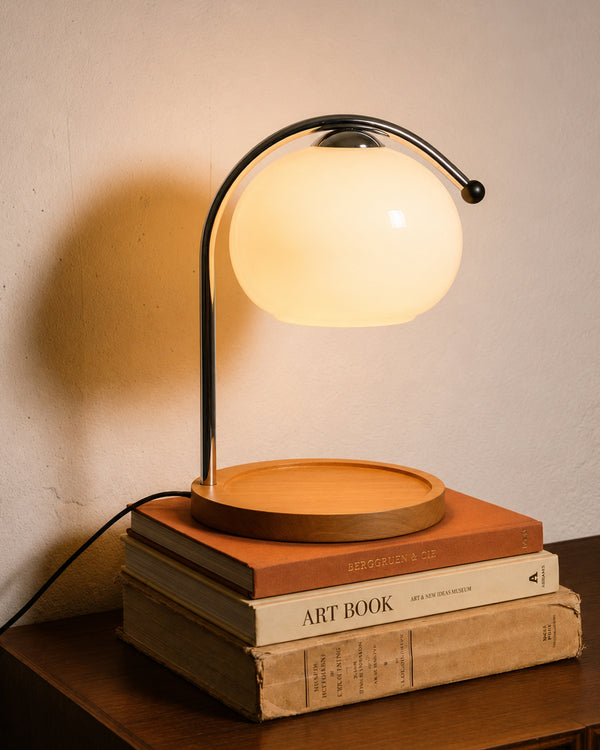 Retro Glass Dimmable Candle Warmer Lamp