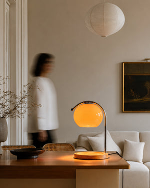 Retro Glass Dimmable Candle Warmer Lamp