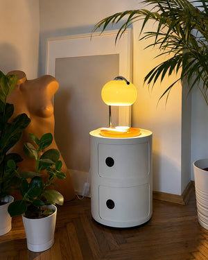 Retro Glass Dimmable Candle Warmer Lamp
