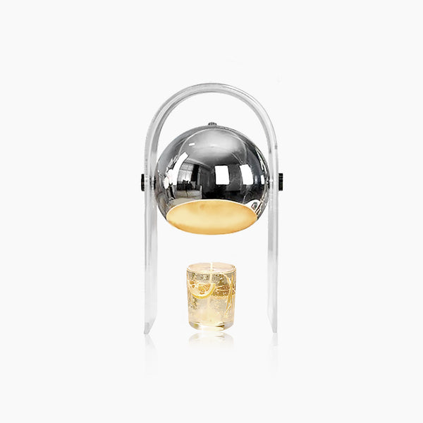 Chauffe-bougie transparent à intensité variable