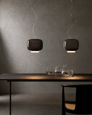 LUNORI Glass Stone Pendant Light