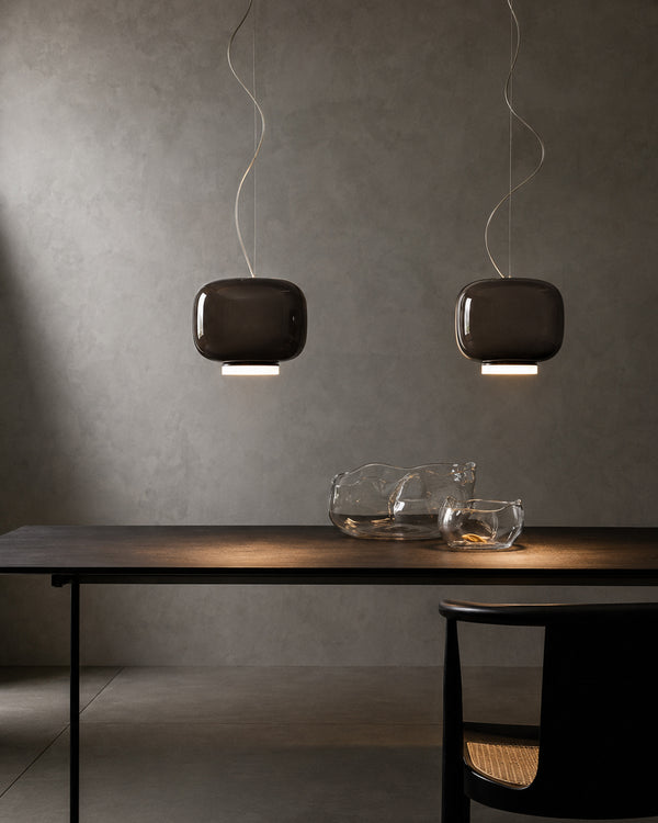 LUNORI Glass Stone Pendant Light