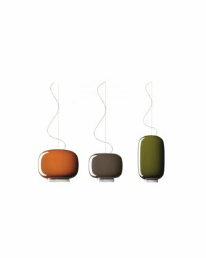 LUNORI Glass Stone Pendant Light