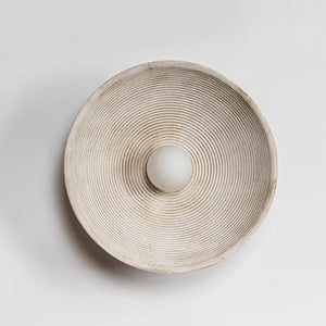 Retro Japanese Style Wall Circle Lamp