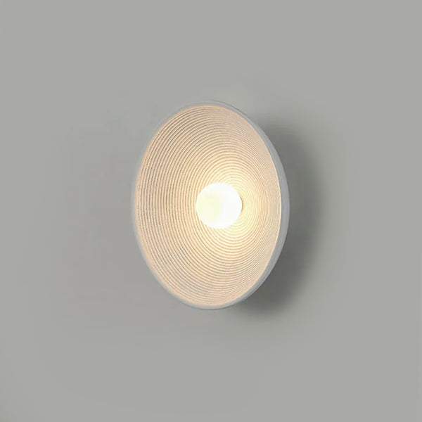 Retro Japanese Style Wall Circle Lamp