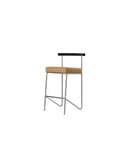 Mingdian Wire Frame Bar Stool with Backrest