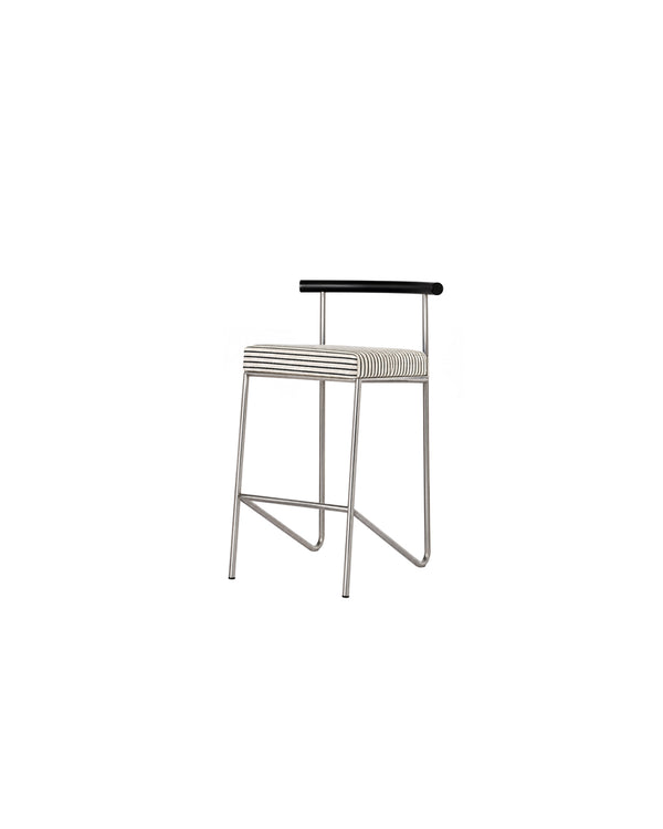 Mingdian Wire Frame Bar Stool with Backrest