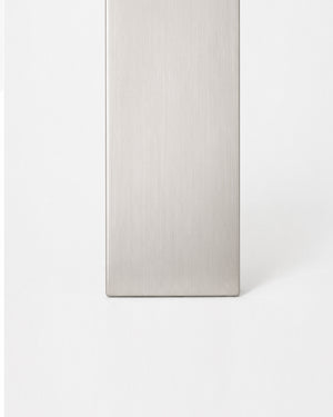 UOSU Linen-Top Stainless Steel Leg Accent Stool