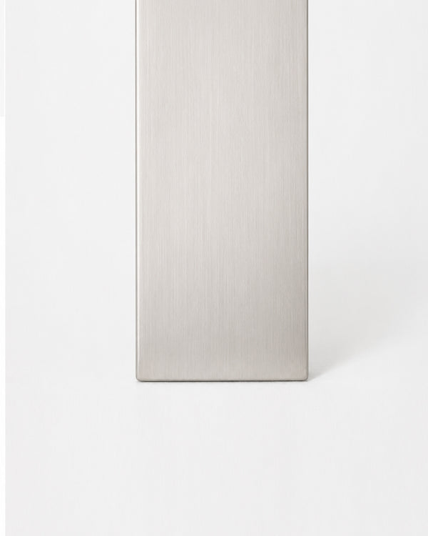UOSU Linen-Top Stainless Steel Leg Accent Stool