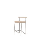 Mingdian Wire Frame Bar Stool with Backrest