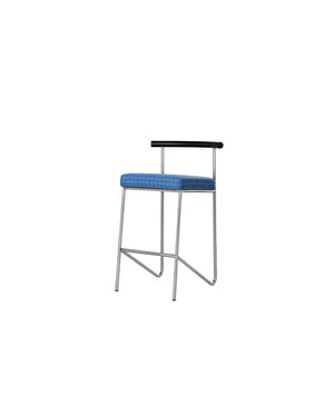 Mingdian Wire Frame Bar Stool with Backrest