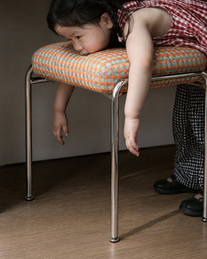 Mingdian Bauhaus Stainless Steel Stool