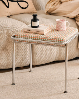 Mingdian Bauhaus Stainless Steel Stool