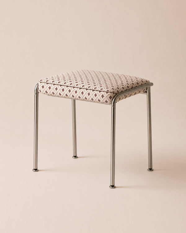 Mingdian Bauhaus Stainless Steel Stool