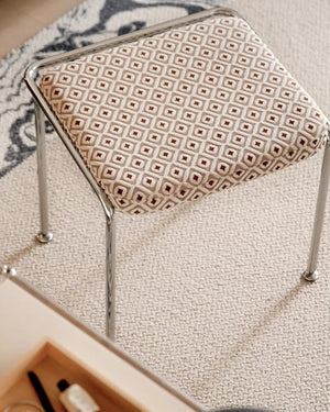 Mingdian Bauhaus Stainless Steel Stool