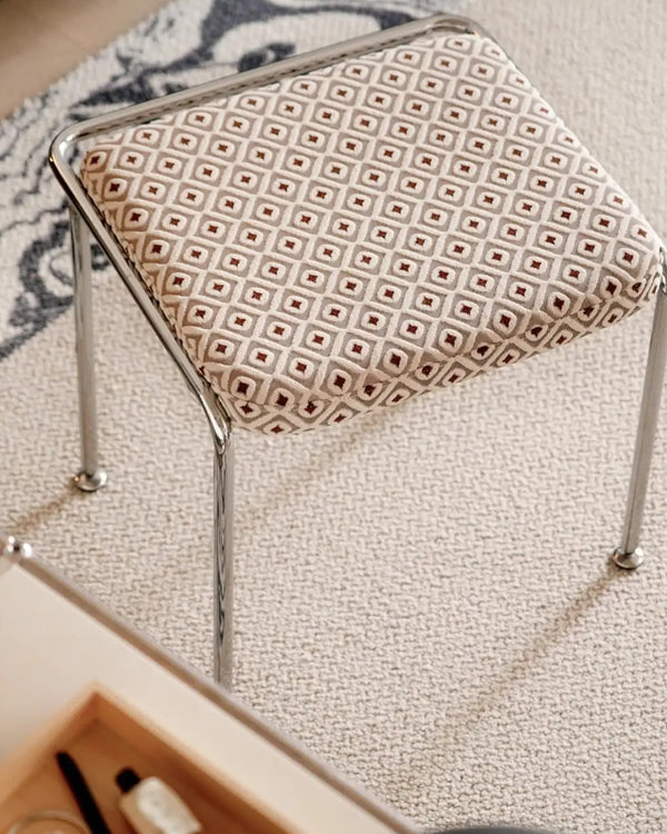 Mingdian Bauhaus Stainless Steel Stool