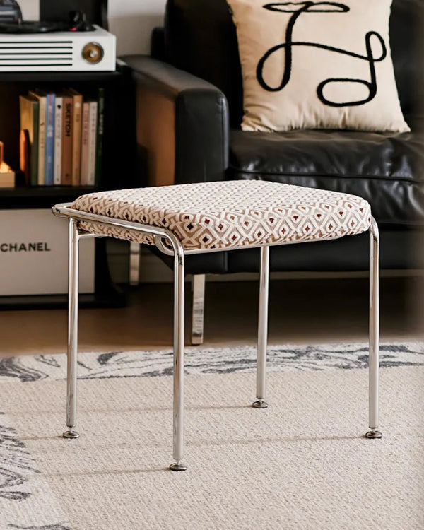 Mingdian Bauhaus Stainless Steel Stool
