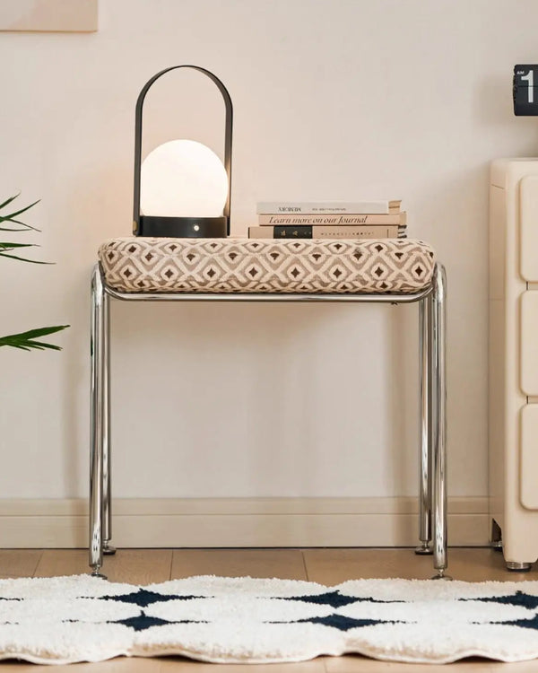 Mingdian Bauhaus Stainless Steel Stool