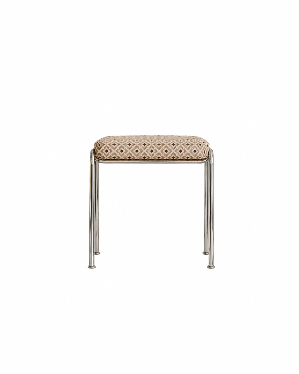 Mingdian Bauhaus Stainless Steel Stool